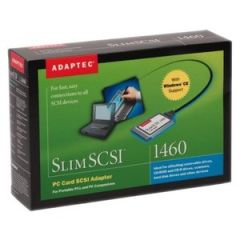 1807600-R - Adaptec SlimSCSI 1460 SCSI Controller Up to 10Mb/s 1 x Fast SCSI SCSI External