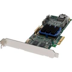 2251800-R - Adaptec 4 Channel PCI Express x4 128MB of DDR2 memory SAS RAID Controller Card