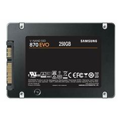 MZ-77E250B - Samsung 870 EVO 256GB SATA 6Gb/s 2.5 inch Solid State Drive 512MB Cache