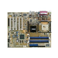 P4P800S - Asus Intel Chipset Socket Type PGA-478 1 x Processor SupPorts 2 GB Serial ATA/150 Ultra ATA/133 (ATA-7) Desktop Motherboard (System Board)