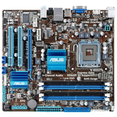 P5G41C-M - Asus Intel G41 / ICH7 DDR2 DDR3 4-Slot Socket 775 Motherboard