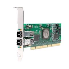 QLA2342CKR - QLogic QLA2342 Dual-Ports LC 2Gbps Fibre Channel PCI-X Host Bus Network Adapter